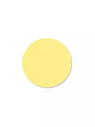 LIND DNA | Glasuntersetzer 10cm CIRCLE Yellow | 